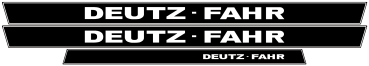 DEUTZ  Mastercab  DX 4.10, 4.30, 4.50, 4.70, 6.05, 6.10, 6.30 6.50 Kabinenaufkleber